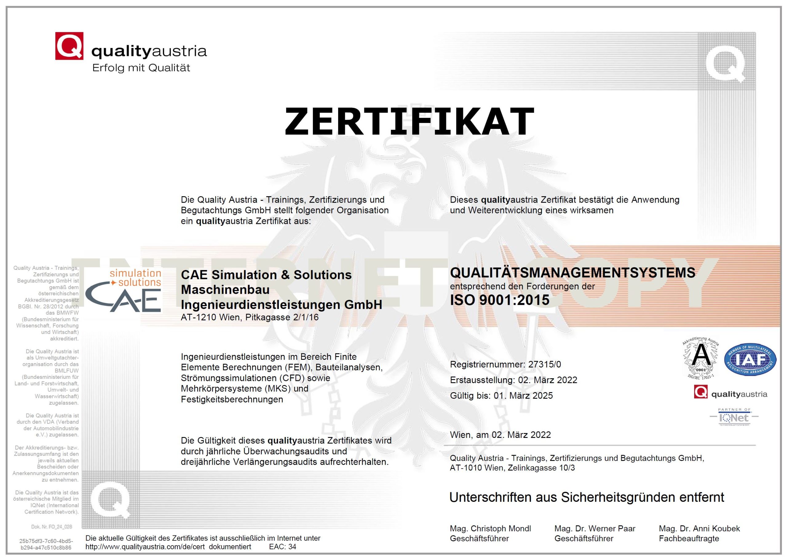 Deutsch ZER ISO9001 195174